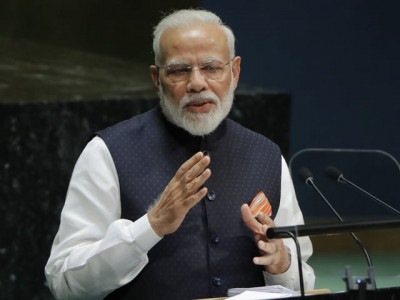 modi shies away from discussing kashmir clampdown in unga