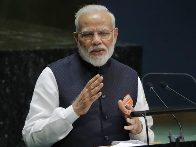 prime minister modi addresses unga in new york photo reuters prime minister modi addresses unga in new york photo reuters