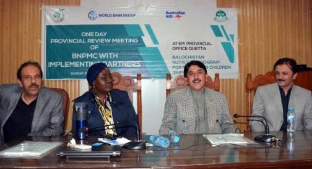 file photo of provincial minister for health mir naseebullah khan marri during press conference in quetta photo inp file photo of provincial minister for health mir naseebullah khan marri during press conference in quetta photo inp