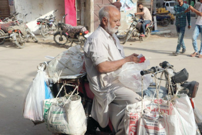 plastic is his bread and butter yet he has no qualms about giving it up plastic is his bread and butter yet he has no qualms about giving it up