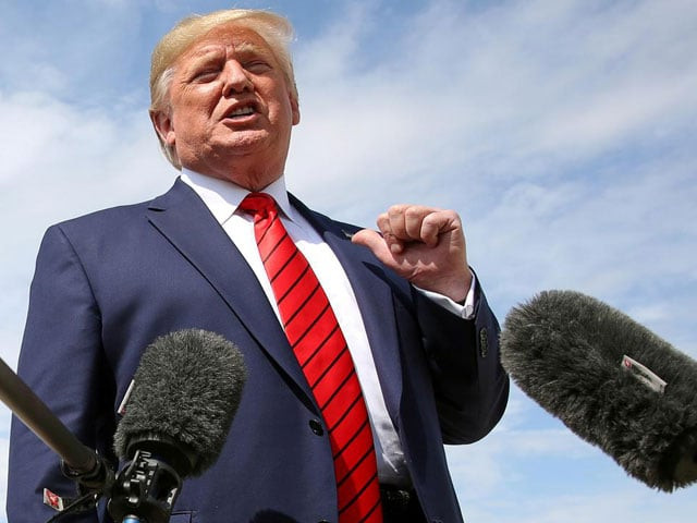us president donald trump spaeks to reporters after arriving aboard air force one at joint base andrews maryland us photo reuters file us president donald trump spaeks to reporters after arriving aboard air force one at joint base andrews maryland us photo reuters file