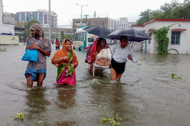 patna above has recorded some 226 millimeters 8 9 inches of rainfall since friday photo afp patna above has recorded some 226 millimeters 8 9 inches of rainfall since friday photo afp