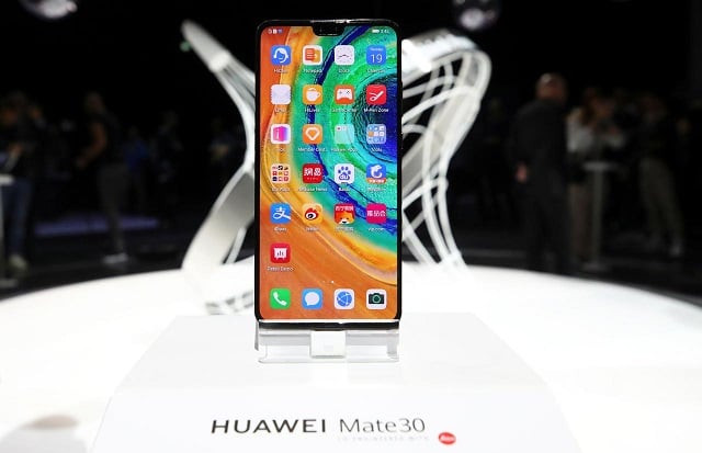a new huawei mate 30 smartphone is pictured at the convention center in munich germany september 19 2019 photo reuters a new huawei mate 30 smartphone is pictured at the convention center in munich germany september 19 2019 photo reuters