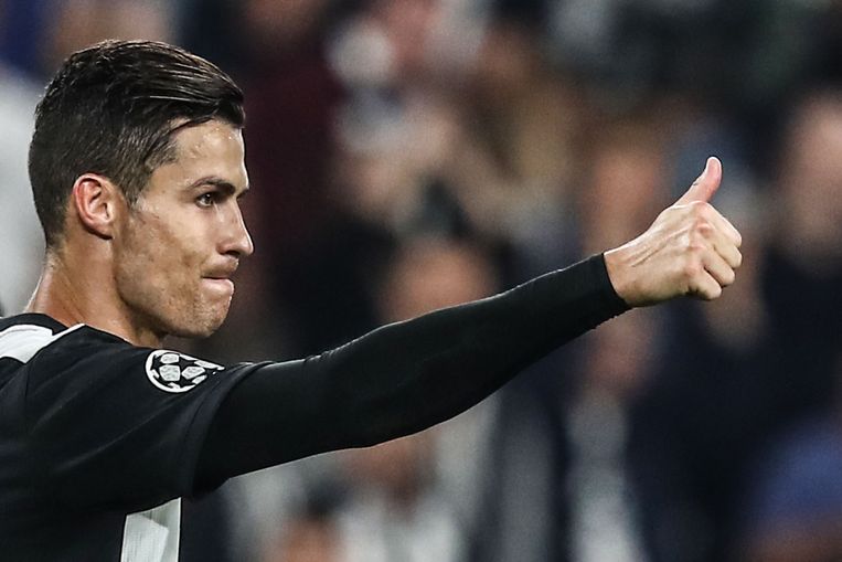 ronaldo blasted in the third goal in the 89th minute to extend his record to 127 strikes in the competition to add to gonzalo higuain and federico bernardeschi 039 s earlier efforts photo afp