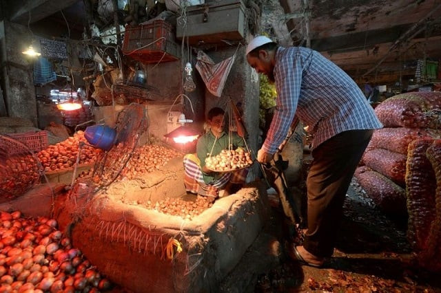 the price of onions is a sensitive subject in south asia where shortages can trigger widespread discontent with political ramifications photo afp the price of onions is a sensitive subject in south asia where shortages can trigger widespread discontent with political ramifications photo afp