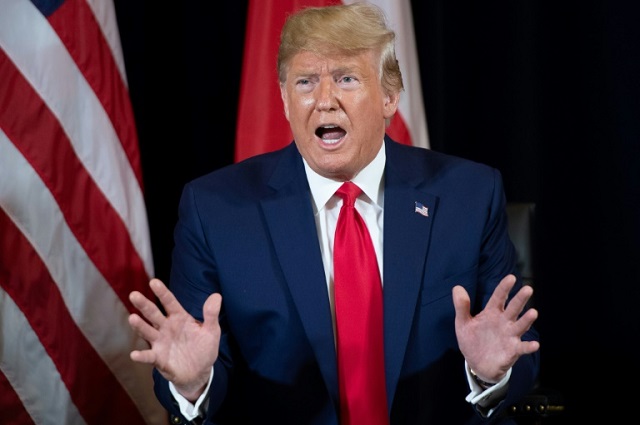 about half of americans now believe that trump should be impeached the bone of contention is that trump sought foreign intervention in american elections for his personal gain photo afp