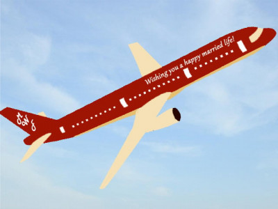 the muslim wedding flight