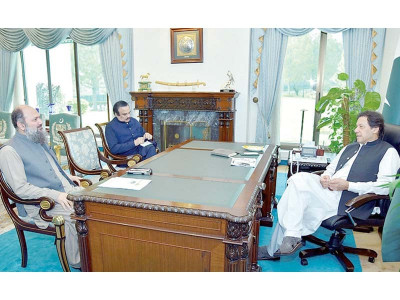 cm balochistan meets pm imran khan