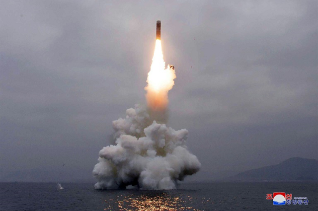 if north korea is capable of launching missiles from submarines   something analysts say it is on its way to achieving   that would give it a second strike capability photo afp