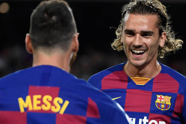 speaking after the match messi was asked about his relationship with griezmann who had said on tuesday it was quot difficult quot to establish a connection with the argentine while he had been injured photo afp speaking after the match messi was asked about his relationship with griezmann who had said on tuesday it was quot difficult quot to establish a connection with the argentine while he had been injured photo afp