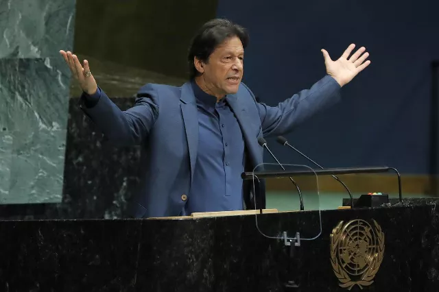 prime minister imran khan addresses the 74th annual un general assembly photo reuters prime minister imran khan addresses the 74th annual un general assembly photo reuters