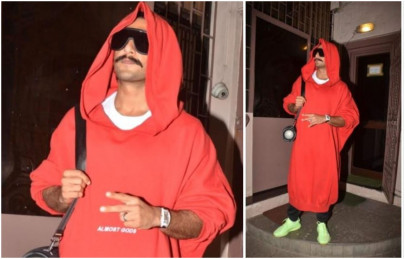 ranveer singh just scared a child with what he was wearing ranveer singh just scared a child with what he was wearing