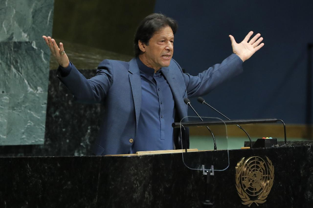 prime minister imran khan addresses the 74th annual un general assembly photo reuters