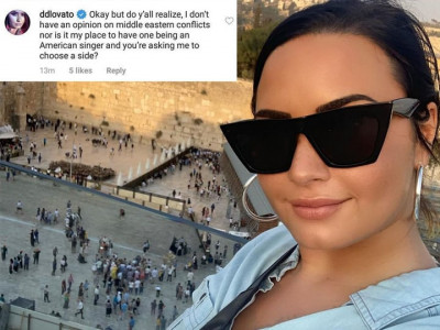 demi lovato receives backlash for praising magical israel demi lovato receives backlash for praising magical israel