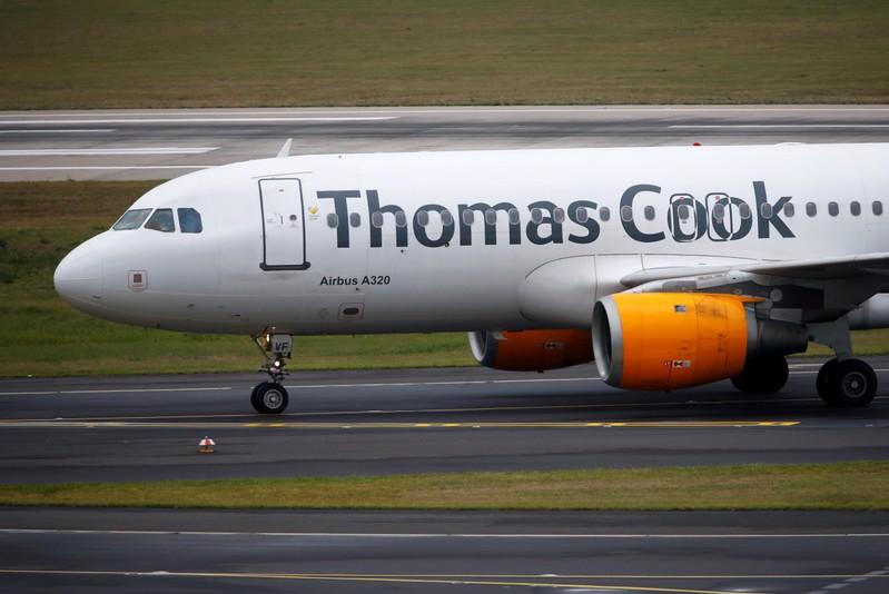 year 2019 sees collapse of india 039 s jet airways british travel group thomas cook photo reuters