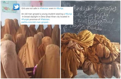 twitter slams govt s double standards after burqa distribution in k p school twitter slams govt s double standards after burqa distribution in k p school