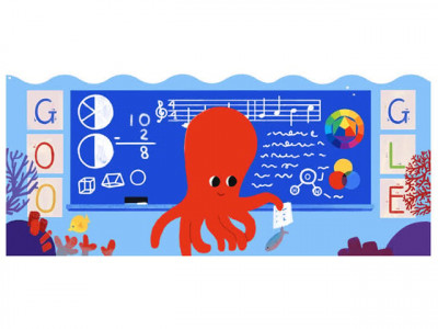 google celebrates world teacher s day with a doodle
