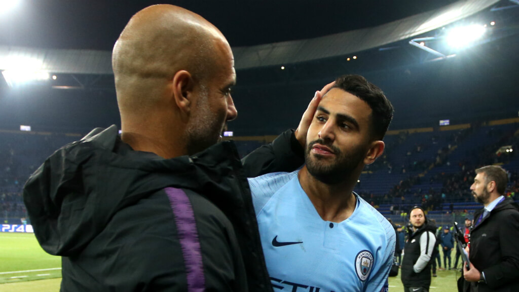 refresher while he was already a believer in mahrez 039 s quality guardiola pinpoints the winger 039 s uplifting experience with algeria as a transformative moment photo afp