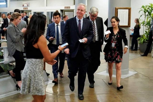 senator chris van hollen speaks to reporters as he arrives for a vote on capitol hill photo reuters file senator chris van hollen speaks to reporters as he arrives for a vote on capitol hill photo reuters file