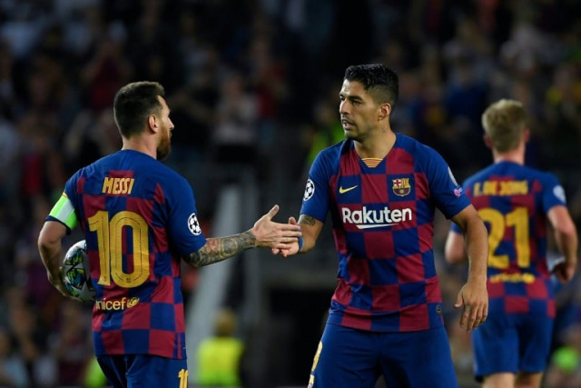 together the pair scored 76 goals for barcelona last season photo afp together the pair scored 76 goals for barcelona last season photo afp