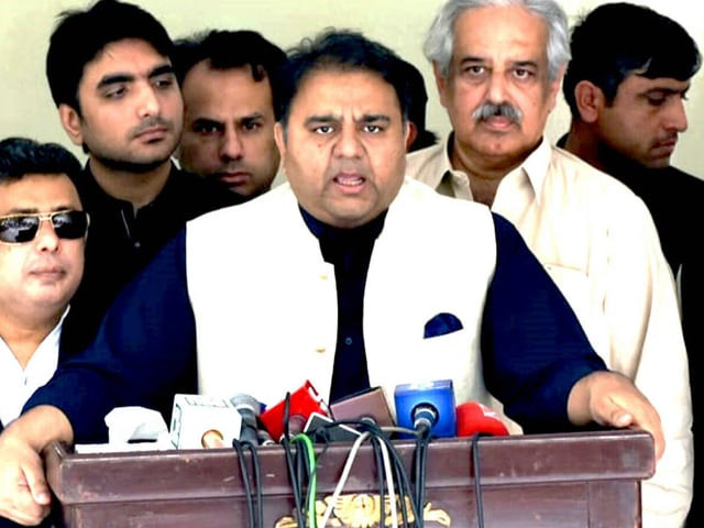 fawad chaudhry addresses the media in lahore on sunday photo inp fawad chaudhry addresses the media in lahore on sunday photo inp