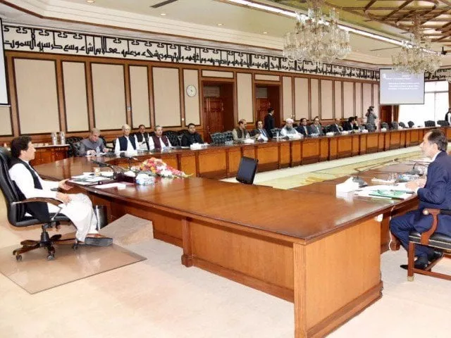 a file photo of pm imran khan chairing a federal cabinet meeting photo pti a file photo of pm imran khan chairing a federal cabinet meeting photo pti