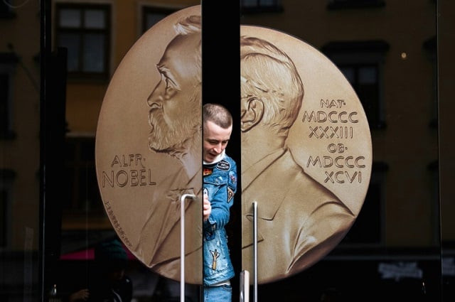 predictions about possible winners are notoriously difficult as the prize awarding institutions keep the names of the nominees secret for 50 years photo afp predictions about possible winners are notoriously difficult as the prize awarding institutions keep the names of the nominees secret for 50 years photo afp