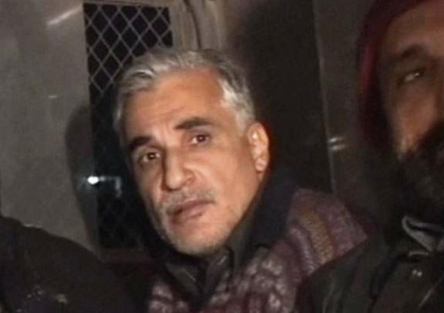 the step brother of the incumbent nab chairman naveed iqbal was arrested by the police in 2011 photo file the step brother of the incumbent nab chairman naveed iqbal was arrested by the police in 2011 photo file