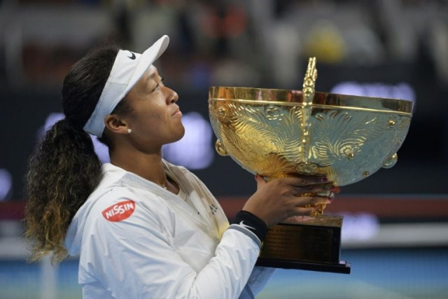 21 year old japanese won over current number one ashleigh barty in beijing 039 s china open final photo afp 21 year old japanese won over current number one ashleigh barty in beijing 039 s china open final photo afp