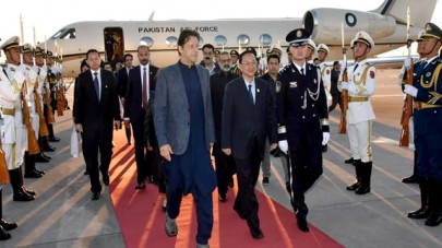 pm imran reaches china for three day visit pm imran reaches china for three day visit