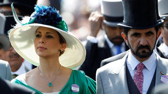 princess haya bint al hussein l the wife of dubai 039 s sheikh mohammed bin rashid al maktoum r photo reuters file