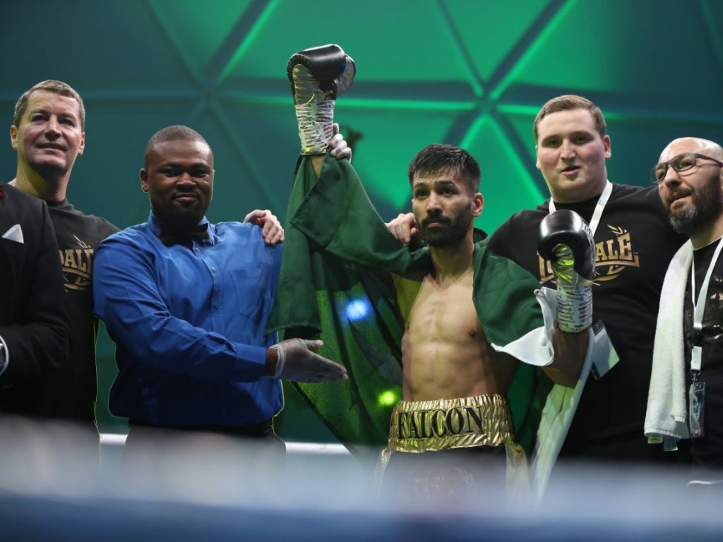 new boxer waseem believes that he has changed and become a new boxer after he started training with his new coach photo courtesy mtk global