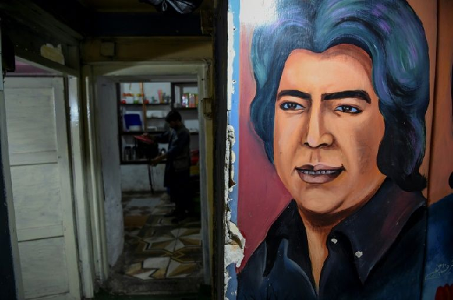 sporting a black quiff and sideburns ahmad zahir sang of love and heartbreak in liberal 1970s kabul photo afp