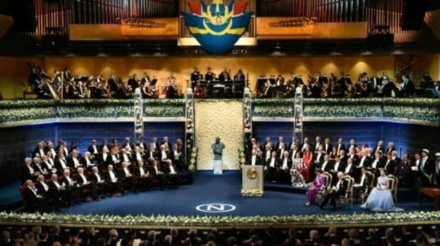 n his 1895 last will and testament swedish scientist and philanthropist alfred nobel tasked the swedish academy with awarding the nobel literature prize each year photo afp n his 1895 last will and testament swedish scientist and philanthropist alfred nobel tasked the swedish academy with awarding the nobel literature prize each year photo afp