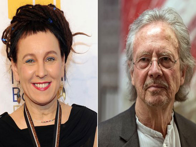 polish writer olga tokarczuk wins 2018 nobel prize while austrian playwright peter handke takes the 2019 award photo courtesy cnn