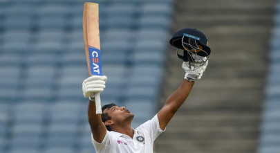 agarwal hits ton as india dominate south africa agarwal hits ton as india dominate south africa