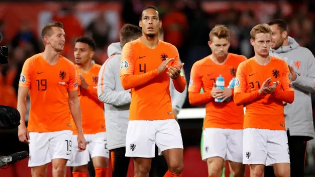 dutch side sit top of group c in the race to qualify for next year 039 s european championships photo afp dutch side sit top of group c in the race to qualify for next year 039 s european championships photo afp