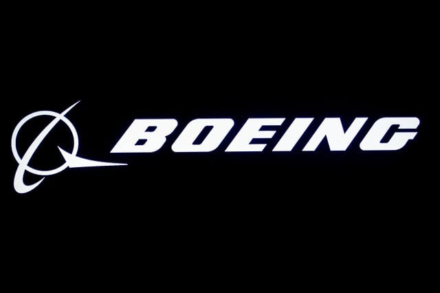 the boeing logo is displayed on a screen at the new york stock exchange nyse in new york us august 7 2019 photo reuters the boeing logo is displayed on a screen at the new york stock exchange nyse in new york us august 7 2019 photo reuters