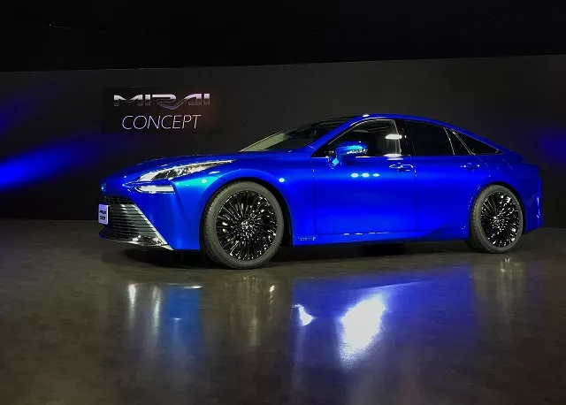 a prototype of toyota motor corp 039 s second generation mirai fuel cell car is displayed at a media briefing in tokyo japan october 10 2019 photo reuters a prototype of toyota motor corp 039 s second generation mirai fuel cell car is displayed at a media briefing in tokyo japan october 10 2019 photo reuters