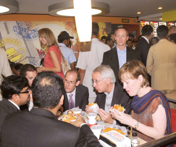 much awaited launch hardees hits the capital hard much awaited launch hardees hits the capital hard