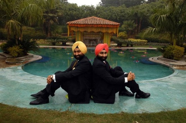 malvinder and shivinder singh were counted among the richest businessmen in india photo bbc getty images