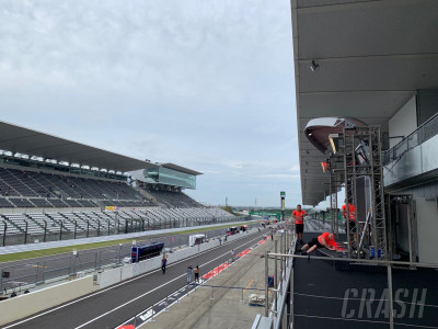 suzuka on typhoon lockdown