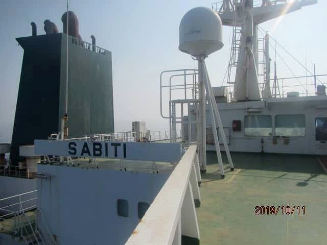 an undated picture shows the iranian owned sabiti oil tanker sailing in red sea photo reuters