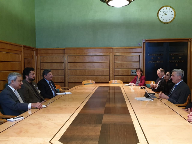 state minister shehriyar afridi meets unhcr high commissioner in geneva photo twitter shehryarafridi1