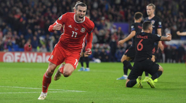 real madrid forward scored during first half injury time after nikola vlasic 039 s opener for zlatko dalic 039 s men photo afp