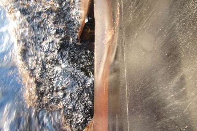 oil leaks from iranian tanker on october 11 source national iranian tanker co oil leaks from iranian tanker on october 11 source national iranian tanker co