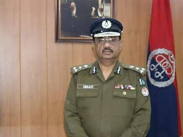 lahore capital city police officer ccpo umar shaikh photo express lahore capital city police officer ccpo umar shaikh photo express