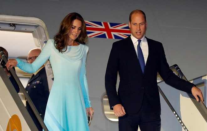 britain 039 s prince william and catherine duchess of cambridge arrive in islamabad pakistan october 14 2019 photo reuters