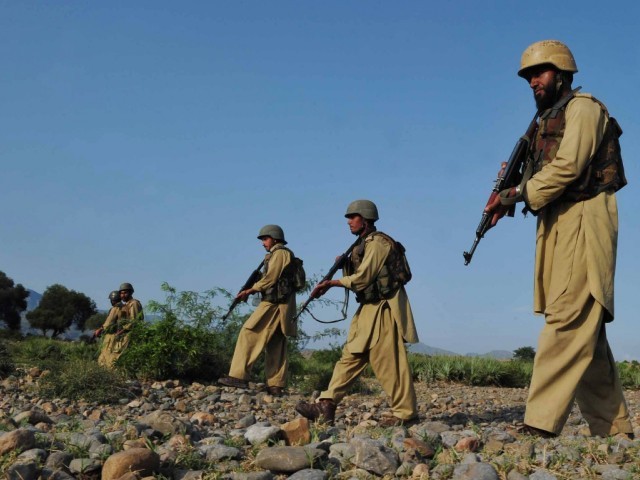 a file photo of the paramilitary forces of pakistan photo afp