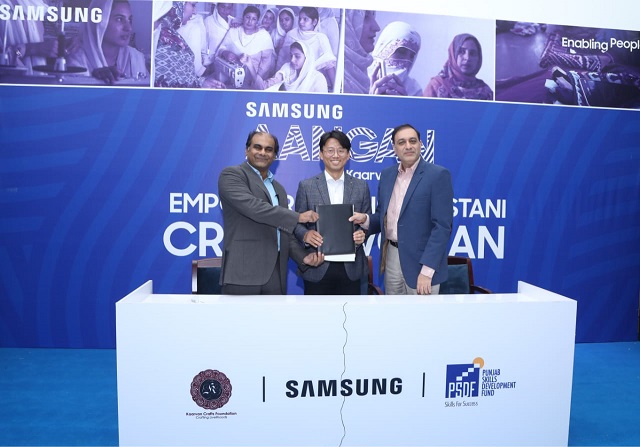 samsung pakistan launches initiative to empower women in rural areas